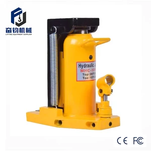 Che Ding Manual Alloy Steel Hydraulic Crawler Jack >50T Capacity 158mm Max Height ODM OEM Material Handling Equipment