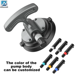 4.5 Inch Aluminum Alloy Vacuum Suction Cup - Ergonomic T-Handle, One-Click Relief, Multi-Surface for Glass/Furniture Lifting DIY