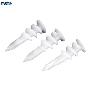 Plastic Gypsum Board Expansion Pipe with Self Tapping Screw DIN Standard