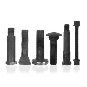 Special-Shaped Zinc Plated Carbon Steel Bolts China Fastener Factory Accept Customization Grade 4.8/8.8 Construction Accessories