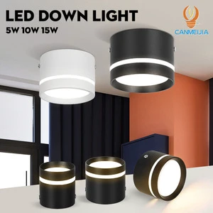 Canmeijia Surface Mounted Round for Indoor 5W 10W 15W 25W Dimmable Commercial Down Light,Led Down Light,Down Light,Led Downlight
