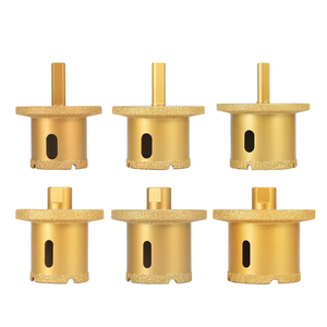 Chevalierous Vacuum Brazed Zinc Coated Countersink Diamond Drill Bit Hex Shank for Marble Tile Wash Basin Hole Saw