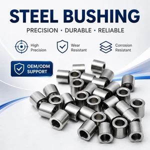 2mm 3mm 3.5mm 4mm 5mm M2 M3 M3.5 M4 M5 Stainless Steel Self-Lubricating Long Sleeve Bushing Non-threaded