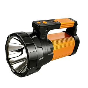Rechargeable LED Searchlight Ultra Bright Long Range Portable Waterproof for Outdoor Night Patrol
