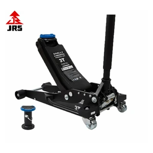 Free Shipping 3 Ton Dual Pump Jack Hydraulic Floor Jack Car Lifting Tool for Garage Use Vehicle Maintenance