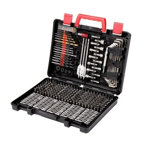 FEIDA Customized 318pcs Multifunction Drill Bit Set 10mm Wood Metal Concrete Power Tools Kit Electric Drill Hand Tools Coating