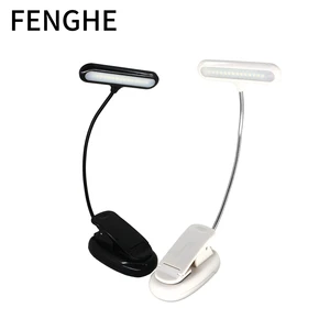 PD16 Factory Price Black/White Color Clip-On LED Music Stand Light Lamp for Lighting