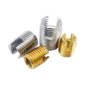Factory Customized Stainless Steel Self Tapping Fully Threaded Bushing Type 302 for Heavy Industry Applications