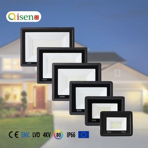 Motion Sensor LED Flood Light 100W Outdoor IP66 - Auto ON/OFF Security Lighting, Garage Garden Yard, Rechargeable Battery Option