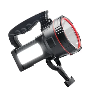 Multi-functional Rechargeable Portable LED with Stand for Outdoor Lighting Searchlight