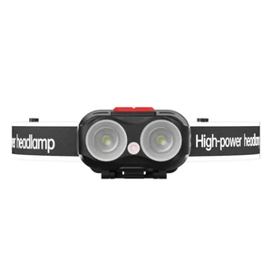 Camping Nighttime Hiking Cave Exploration Miner's Work Rechargeable Battery with Sensor Mode Head Diode LED Headlight