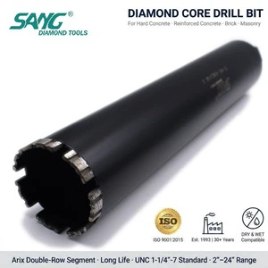 SANG Factory Direct Diamond Core Bits Drill Bit For Hard Concrete Reinforced Concrete Block Brick Masonry Drilling OEM Available