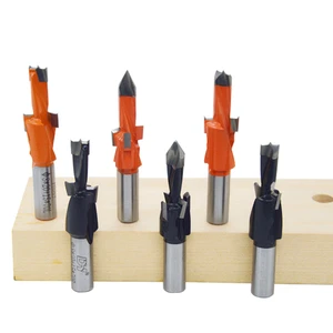 Carbide Alloy Head Woodworking Drilling Bits Step Drill Bit for Wood Board Fiber Board