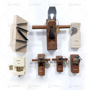Wood Trimming and Chamfering Woodcraft Carpenter Woodworking Tools Mini DIY Hand Flat Planer HORN Hard Beech Wooden Planer
