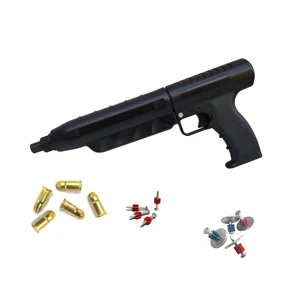 Industrial Grade PT-396 Power Actuated Nail Gun Tool Carbon Steel Silencing Features