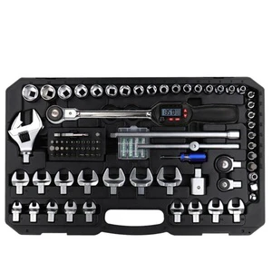 85 PCS DIY OEM Industrial Grade 9 X 12 MM Driver Interchangeable Digital Precision Torque Wrench Set Tool CR-V ALLOY STEEL TW