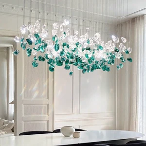 Modern Non Standard Customized Crystal Chandelier Home Dining Table Lamp Restaurant Decoration Lighting Fixture