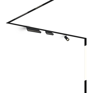 Aisilan Minimalist Anti Glare Commercial Cct Adjustable Mini Spotlight Cob Led Downlight Magnetic Track Light Linear Recessed