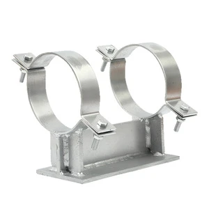 High Quality Pipe Saddle Clamp High Pressure Pipe Clamps Stainless Steel Saddle Clamp For Pipe Line