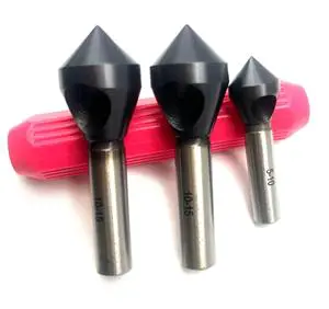 2025 BOMI BMV 28 4pcs/set 2-5/5-10/10-15/15-20mm Coated Countersink Drill Bit 3-Year Warranty 61mm Working Length Made USA for