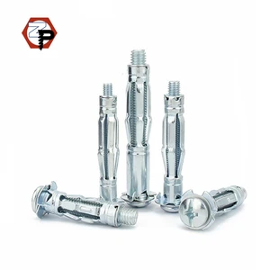 Plasterboard Expansion Screw Hollow Wall Anchor Expansion Screw Gypsum Board Hollow Plug Gecko Galvanized Anchor
