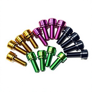 304L Grade Screws For Professional Bicycles Motorcycles; Colored Allen Screws; Aluminum Cylindrical Head Bolts Metric Thread