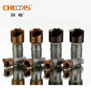 CHTOOLS Factory Direct Tungsten Carbide Center Drill Bit High Quality Deep Holes Coating Finish Various Sizes-5mm 6mm Drilling