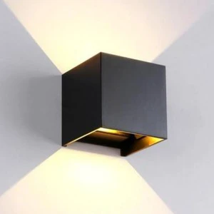 Outdoor Wall Washer Lights Outside Indoor Modern 10W LED Square up and Down Lights Outdoor IP65 Wall Light