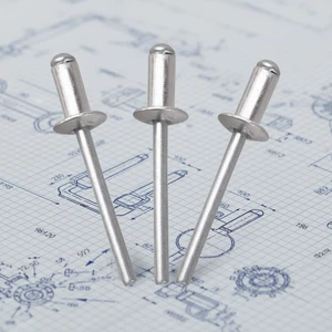 Open-End Pop Rivet China Workshop Galvanized Steel Pipe Pop Rivets Aluminum Blind Rivets High Quality Fasteners Remaches
