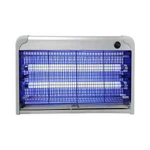 ODM 20W/30W/40W Electric Insect Fly Trap Bug Zapper LED Anti-Mosquito Killing Light Electronic Plastic Two Tubes Pest Control