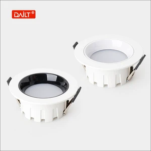 Modern SMD LED Aluminum Downlight IP44 CRI90 5W-18W Recessed Anti-Glare 3-Year Warranty Eco-Friendly 3500K-6000K 80lm/W Living