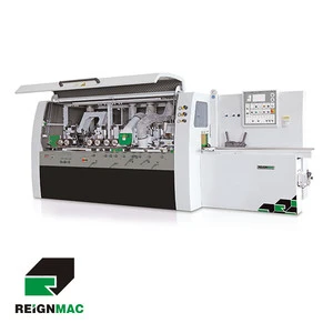 New REIGNMAC RMM623 Wooden 4-Sided Planer Moulder 380V 47.25kW Motor Engine 230mm Working Width 160mm Max Plaining Depth CE