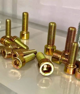 Stainless Steel 3/8 With Mounting 10X1.25 Spline M8* Flanged 12.9 Wheel Nuts and 12 Point Flange Bolt G20 B58 Engine Bolts