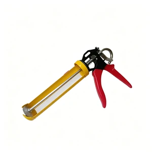 Glass Caulking Gun for Applying Adhesive in Home Improvement Projects