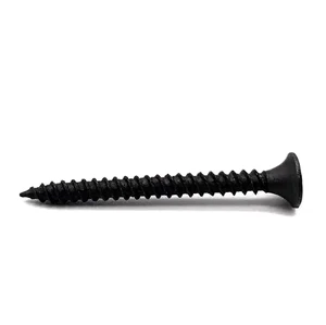 Drywall Screw Black Phosphated Bugle Head Self Tapping Screw for Gypsum Board Factory Chinese Supplier
