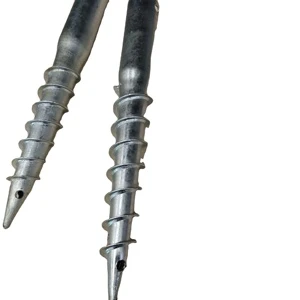 Hot Dip Galvanized Beach Umbrella Ground Screw Pole Anchor