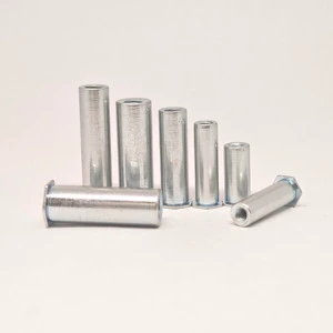 Steel Rivet Nut Column Galvanized & Nickel Plated Blind Hole Rivet Bolts Pressure Plate Screw