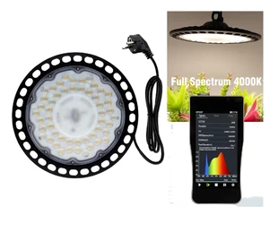 Portable AC180-265V Flexible Full Spectrum LED Plant Lights for Indoor Gardens Seedling Trays UFO Grow Lamp