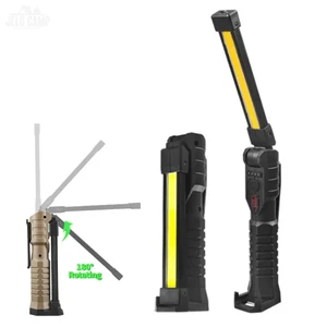 Newest COB LED Work Light Emergency Magnetic Base Mechanic USB Rechargeable Working Light High Bright Repair Lamp