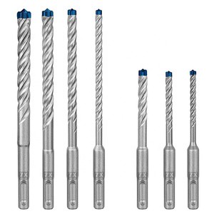 MORETOP 7X Sds Plus 4 Cutter Full Carbide Tipped Sds Max Hammer Drill Bit For Brick Stone And Concrete