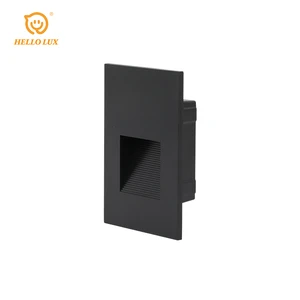 Factory Supply Recessed Mounting AC100-265V 2W IP65 Indoor Use Simple Light Luxury Staircase Decorative Outdoor Wall Lamps