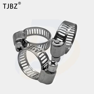 American Type Hose Clamp 8mm Bandwidth Rubber Hoses Liquid Pipe Water Pipe Clamp