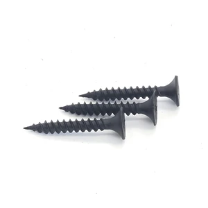 High Quality Best Price High Strength Self-Tapping Drywall Screws Black Phosphate Carbon Steel for Gypsum Board & Metal Studs