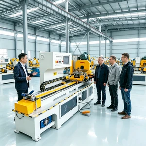 High Speed China Automatic Pipe Cutting Machine with Hydraulic/Air Power and Motor High Productivity
