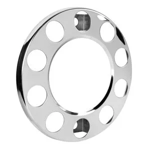 New Stainless Steel Chrome Finish Wheel Nut Cover Ring for Steel Rims & Accessories-Europarts Retrofit/Upgrade