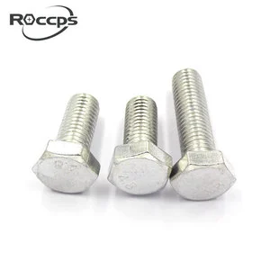 M12 Grade 4.8 Hot Dip Galvanized Coating Hex Bolt and Nut