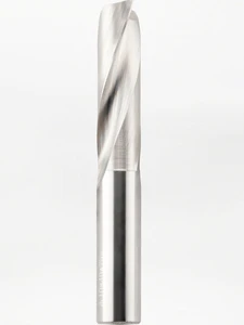 Tungsten Steel Alloy Flat Bottom Countersink U-Drill Bit 180 Degree Non-Coated for Aluminum 0.5-20