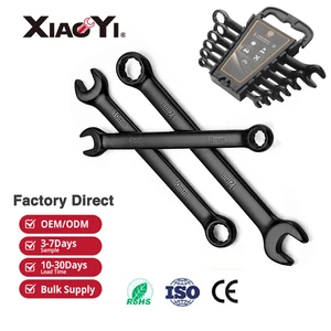 Factory OEM E-coating Rust Resistant Llaves Combinadas Herramientas Mechanic Combination Wrench For Sale
