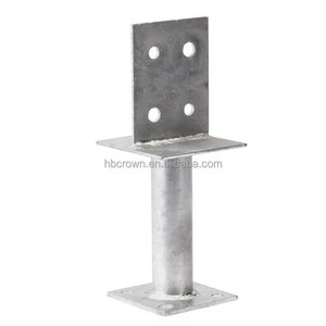 L/U/H Type And New Styles Hot Dipped Galvanized Fence Post Ground Anchor