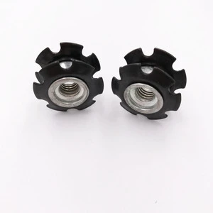 Stainless Steel M6x14l Round Tube Star Insert Nuts Manufacturer Crown Nuts